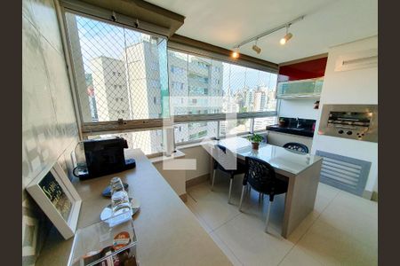 Varanda de apartamento à venda com 3 quartos, 86m² em Estoril, Belo Horizonte