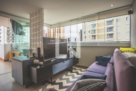 Piso superior - Sala / Cozinha de apartamento à venda com 2 quartos, 110m² em Vila Monte Alegre, São Paulo