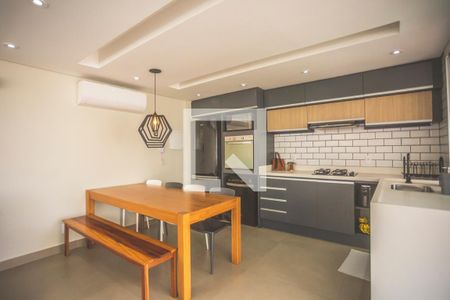 Piso superior - Sala / Cozinha de apartamento à venda com 2 quartos, 110m² em Vila Monte Alegre, São Paulo