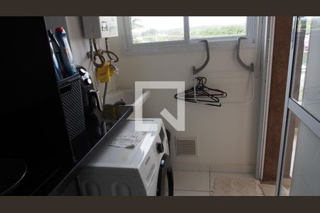 Cozinha e Área de Serviço de apartamento à venda com 2 quartos, 58m² em Medeiros, Jundiaí