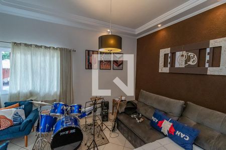 Sala de TV de casa de condomínio para alugar com 4 quartos, 300m² em Loteamento Caminhos de São Conrado (sousas), Campinas