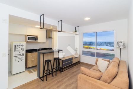 Sala de apartamento para alugar com 2 quartos, 70m² em Marechal Rondon, Canoas