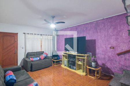 Sala de casa à venda com 3 quartos, 120m² em Santa Maria, Santo André