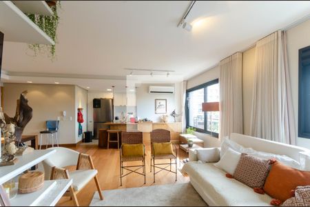 Sala de Estar de casa de condomínio à venda com 2 quartos, 106m² em Tristeza, Porto Alegre