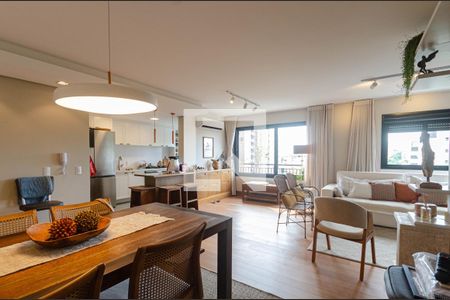 Sala de Jantar de casa de condomínio à venda com 2 quartos, 106m² em Tristeza, Porto Alegre