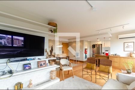 Sala de Estar de casa de condomínio à venda com 2 quartos, 106m² em Tristeza, Porto Alegre