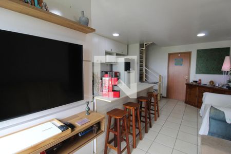 Sala de apartamento para alugar com 3 quartos, 126m² em Jacarepaguá, Rio de Janeiro