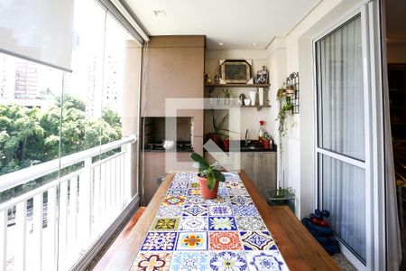 Varanda de apartamento à venda com 3 quartos, 128m² em Vila Andrade, São Paulo