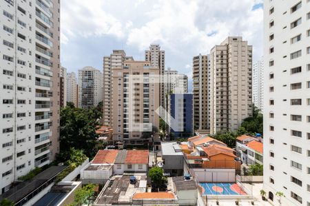 Vista de apartamento para alugar com 1 quarto, 55m² em Indianópolis, São Paulo