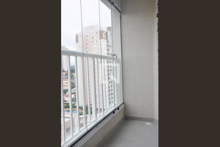 Varanda da Sala de apartamento para alugar com 2 quartos, 45m² em Vila Guaca, São Paulo