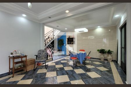 Sala de casa para alugar com 3 quartos, 140m² em Vila Bastos, Santo André