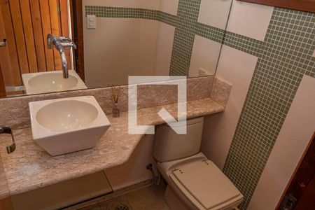Detalhe Lavabo de casa de condomínio para alugar com 3 quartos, 325m² em Residencial Campos Verde, Campinas