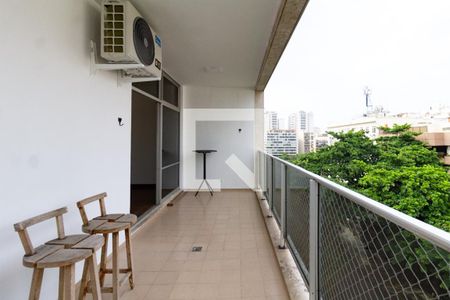 Detalhe da varanda da sala de apartamento à venda com 2 quartos, 73m² em Leblon, Rio de Janeiro