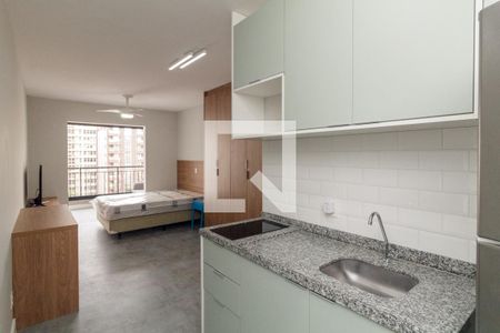 Studio para alugar com 30m², 1 quarto e sem vaga Studio para alugar com 30m², 1 quarto e sem vagaCozinha