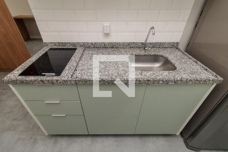 Studio para alugar com 30m², 1 quarto e sem vaga Studio para alugar com 30m², 1 quarto e sem vagaCozinha