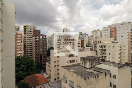 Varanda do Studio de kitnet/studio para alugar com 1 quarto, 30m² em Consolação, São Paulo