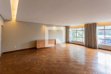 Sala de apartamento para alugar com 4 quartos, 158m² em Funcionários, Belo Horizonte