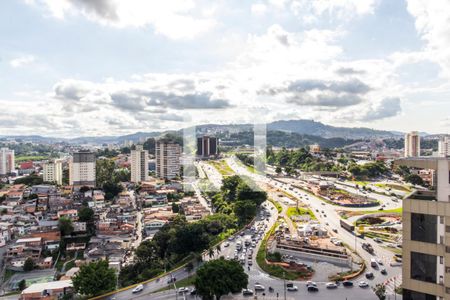 Vista da Varanda Sala de TV de apartamento para alugar com 2 quartos, 60m² em Bethaville I, Barueri