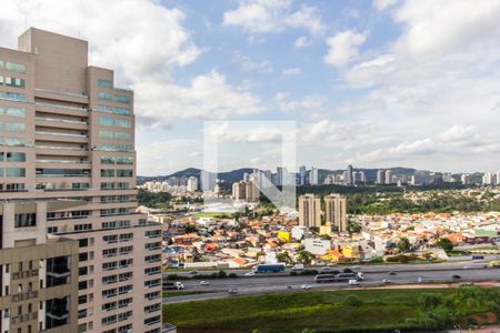 Vista da Varanda Sala de TV de apartamento para alugar com 2 quartos, 60m² em Bethaville I, Barueri