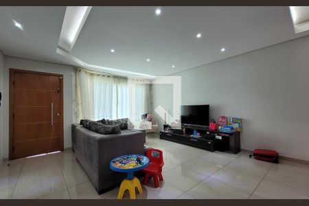 Sala de casa à venda com 3 quartos, 190m² em Jardim Santo Alberto, Santo André