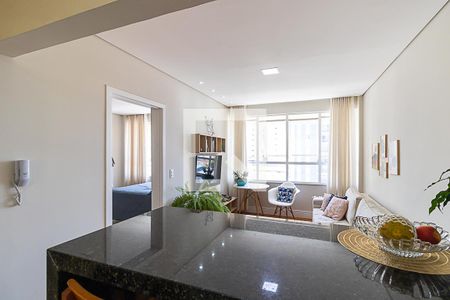 Sala de apartamento à venda com 1 quarto, 45m² em Centro, Campinas