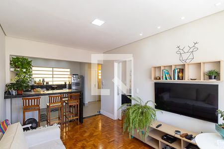 Sala de apartamento à venda com 1 quarto, 45m² em Centro, Campinas