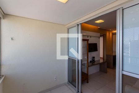 Varanda da Sala de apartamento para alugar com 3 quartos, 90m² em Liberdade, Belo Horizonte