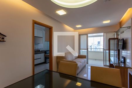 Sala de apartamento para alugar com 3 quartos, 90m² em Liberdade, Belo Horizonte