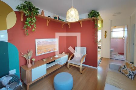 Sala de apartamento à venda com 2 quartos, 44m² em Jardim do Lago Continuação, Campinas