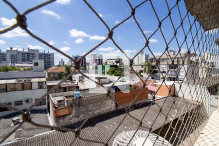 Vista da Sala de apartamento à venda com 2 quartos, 63m² em São João, Porto Alegre
