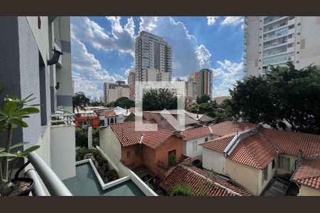 Vista da Sacada de kitnet/studio para alugar com 1 quarto, 50m² em Pinheiros, São Paulo