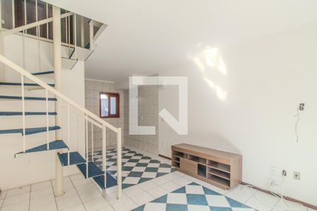 Sala de casa de condomínio à venda com 2 quartos, 76m² em Tristeza, Porto Alegre