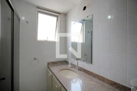 Banheiro da Suíte de apartamento à venda com 3 quartos, 88m² em Silveira, Belo Horizonte