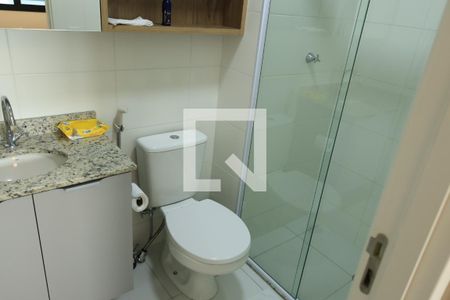 Banheiro de apartamento para alugar com 1 quarto, 32m² em Vila Olímpia, São Paulo