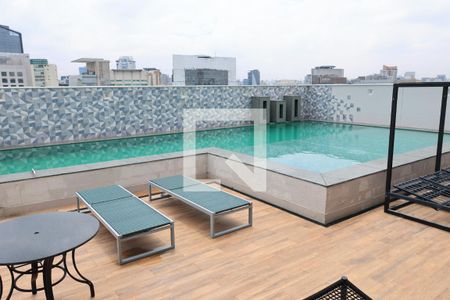 Apartamento para alugar com 32m², 1 quarto e sem vagaÁrea comum piscina