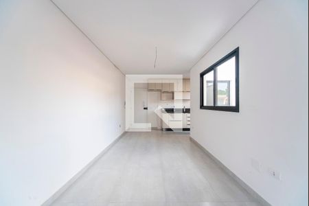 Sala de apartamento para alugar com 2 quartos, 82m² em Vila Valparaíso, Santo André