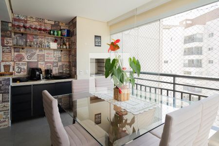 Sacada  de apartamento à venda com 3 quartos, 93m² em Baeta Neves, São Bernardo do Campo