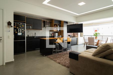 Sala de apartamento à venda com 3 quartos, 93m² em Baeta Neves, São Bernardo do Campo