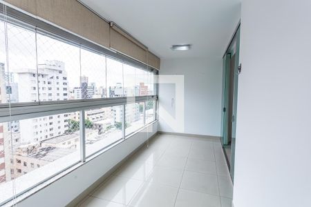 Varanda da Sala de apartamento à venda com 4 quartos, 143m² em Santo Agostinho, Belo Horizonte