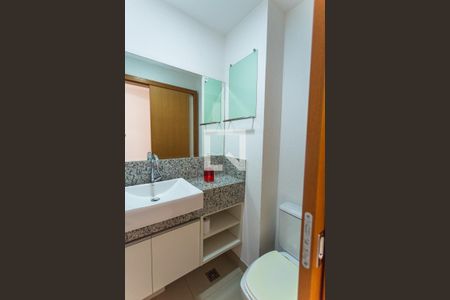 Lavabo da Sala de apartamento à venda com 4 quartos, 143m² em Santo Agostinho, Belo Horizonte