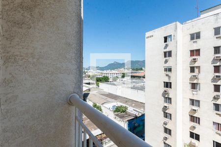 Varanda da Sala de apartamento à venda com 2 quartos, 47m² em São Cristóvão, Rio de Janeiro