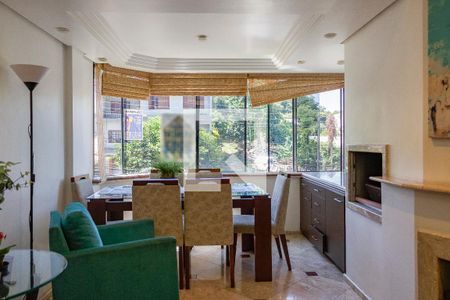Sala de Estar/Jantar de apartamento para alugar com 3 quartos, 102m² em Cristal, Porto Alegre