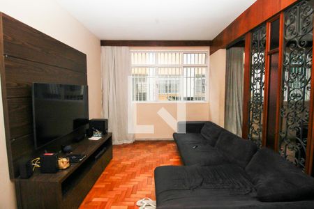Sala  de apartamento à venda com 4 quartos, 160m² em Santo Agostinho, Belo Horizonte
