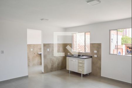 Sala/Cozinha de apartamento para alugar com 1 quarto, 50m² em Baeta Neves, São Bernardo do Campo