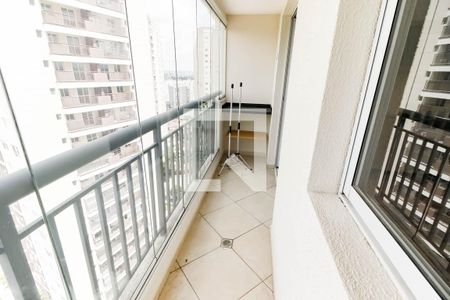 Varanda da Sala de apartamento para alugar com 2 quartos, 66m² em Vila Andrade, São Paulo