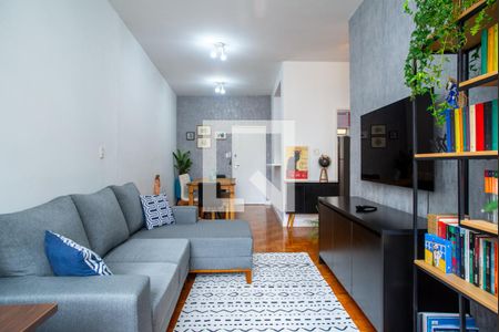 Sala de apartamento à venda com 1 quarto, 60m² em Consolação, São Paulo