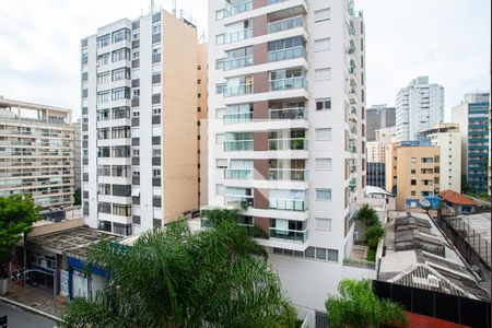 Vista da Sala de apartamento à venda com 1 quarto, 60m² em Consolação, São Paulo