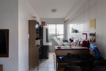 Sala e Cozinha Integrada de apartamento à venda com 2 quartos, 40m² em Vila Campanela, São Paulo