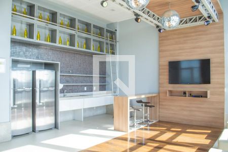 Apartamento à venda com 40m², 1 quarto e 1 vagaSalão gourmet 