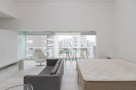 Studio de kitnet/studio para alugar com 1 quarto, 47m² em Cidade Monções, São Paulo
